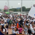 Culmina gigantesca caminata por la justicia en paseo de los estudiantes nicaragua