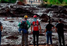 Tragedia en represa en Brasil deja ya 34 muertos brasil