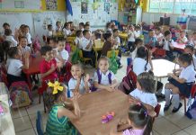 Clases continúan con normalidad: Preescolar Byron Díaz honra a los maestros nicaragua