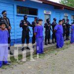 Policía de Chontales captura a 5 delincuentes por delitos de peligrosidad nicaragua