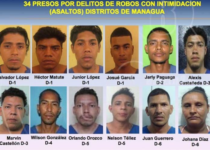 presos-delincuencia-01 nicaragua