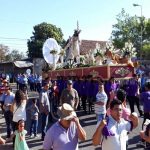 Procesión del Señor de la Reseña cumple 151 años en León nicaragua