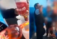 Profesor se echa sus «traguitos» con sus alumnos en la despedida viral