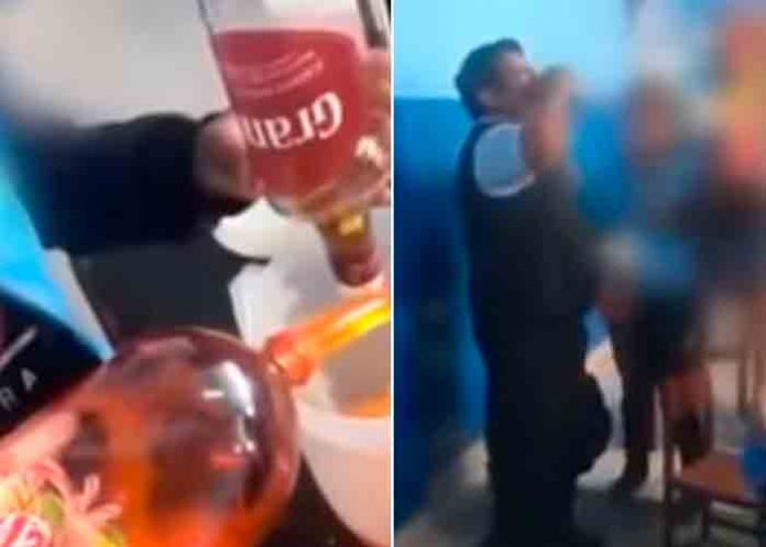 profesor-licor-alumnos-escuela-video viral