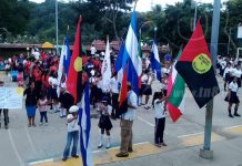 San Juan de Río Coco conmemora los 38 años de la Gran Cruzada Nacional de Alfabetización nicaragua