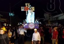 Católicos participaron en la procesión de El Silencio en Estelí nicaragua