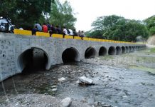 Habitantes estrenan puente vado entre El Jícaro y Quilalí nicaragua