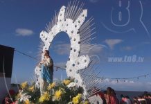 San Jorge: Realizan por primera vez la Purísima acuática. nicaragua