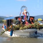 Familias granadinas participan con devoción en la Purísima Acuática nicaragua