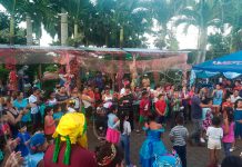 Reyes Magos llevan alegría a familias en el parque de Nueva Guinea nueva guinea