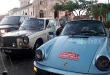 Rally de autos clásicos llegan a Granada en su recorrido por Centroamérica nicaragua