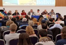 Nicaragua en rally de solidaridad «No al golpe en Bolivia» nicaragua