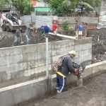 Verifican avances en obras del barrio La Primavera nicaragua
