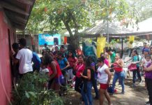 Ometepe: Familias participan en primer ejercicio multiamenazas nicaragua