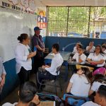 Ministra de educación visita colegios del Distrito VII de Managua nicaragua