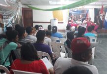 Jóvenes de Bilwi conmemoran al poeta guerrillero Leonel Rugama nicaragua