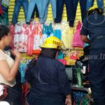 Bomberos inspeccionan tramos en el Mercado Israel Lewites nicaragua
