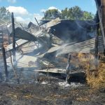 Incendio reduce a cenizas alimento para ganado en Estelí nicaragua