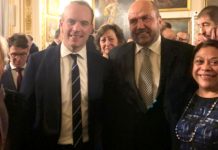 Nicaragua en reunión de saludo al Año Nuevo en Reino Unido nicaragua