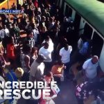 Viral: Impresionante rescate de una mujer en un tren de Boston estados unidos