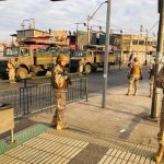Santiago de Chile bajo resguardo militar tras estado de emergencia chile