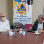 Embajador de Chile se reúne con el doctor Guillermo González, SINAPRED nicaragua