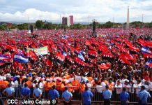 Masiva participación el 19 de julio demostró contundente respaldo al FSLN nicaragua