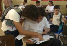 Rigoberto López Pérez continúa con el reforzamiento escolar a sus alumnos nicaragua