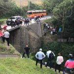 Motociclista se precipita a río al cruzar un puente en Nueva Segovia nicaragua