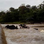 Camión cae al Río Mico con 6 personas a bordo nicaragua