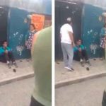 Con machete en mano, vecinos golpean a ladrón en Morelos, México mexico