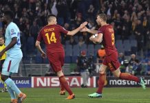 Roma da la sorpresa y elimina al Barcelona barcelona