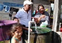 Proyecto de agua potable beneficia a familias en Kukra HIll nicaragua