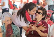 Celebran a las madres de héroes y mártires del Distrito I de Managua nicaragua