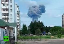 Explosiones en un taller de producción de explosivos en Rusia rusia