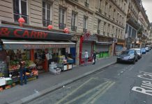 Machetean a un hombre y le arrancan el pelo en restaurante de París restaurante de paris
