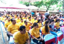 Celebran procesión y misa de domingo de ramos en ruinas de León Viejo nicaragua