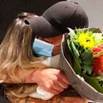 Pareja de novios se reúnen tras meses de separación por la pandemia alemania