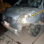 Un lesionado tras colisión entre carretón de caballo y un taxi en Las Jagüitas nicaragua