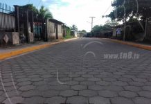 Autoridades de Bluefields inauguraron 100 metros de calle en Santa Rosa nicaragua
