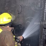 Vivienda queda reducida a cenizas en el sector de La Subasta nicaragua