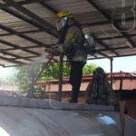 Envuelto en llamas pero se salva de la muerte en Estelí nicaragua