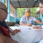 Jornada de salud con clínica móvil en el barrio 14 de Junio, Managua nicaragua