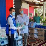 OPS/ OMS entrega donativo de equipos y materiales médicos al MINSA nicaragua