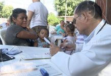 Atención integral de salud en barrio Niños, Héroes y Mártires de Ayapal nicaragua