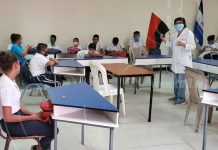 Estudiantes en Nicaragua conocen medidas para enfrentar al coronavirus nicaragua