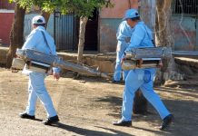 Barrio El Riguero siempre activo con la lucha antiepidémica nicaragua