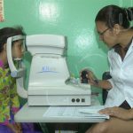 Realizan jornada especial de salud visual en el CNAO nicaragua