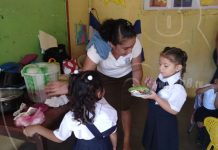 Merienda escolar en San Rafael Del Sur beneficia a estudiantes nicaragua