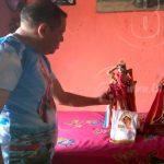 Pura fe: Profesor diriambino lleva 21 años de celebrar a San Sebastián nicaragua